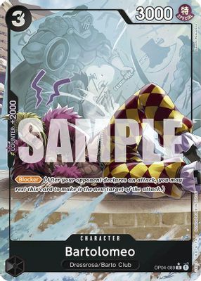 Bartolomeo (OP04-089) (Full Art)