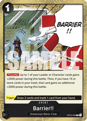 Barrier!! (Jolly Roger Foil)