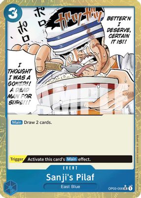 Sanji's Pilaf (Textured Foil)
