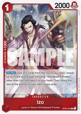 Izo (OP03-003) (Reprint)