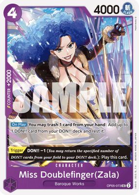 Miss Doublefinger(Zala) (Reprint)