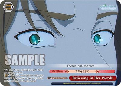 Believing in Her Words (OFR)