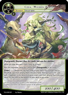 Crea, Wooden Reborn