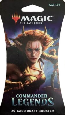 Commander Legends - Sleeved Draft Booster Pack