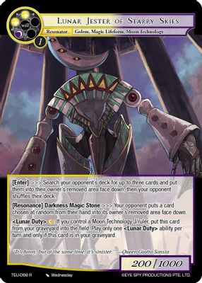 Lunar Jester of Starry Skies