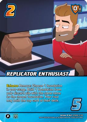Replicator Enthusiast (Alternate Art)