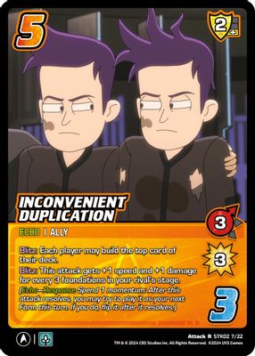 Inconvenient Duplication