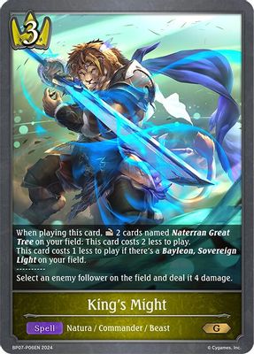 King's Might -P06EN (Foil)