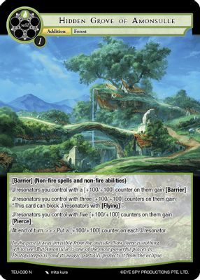 Hidden Grove of Amonsuille