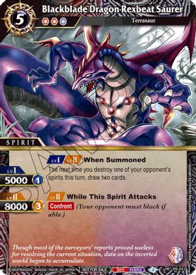 Blackblade Dragon Rexbeat Saurer (Store Tournament & Sealed Deck Pack Vol.2)
