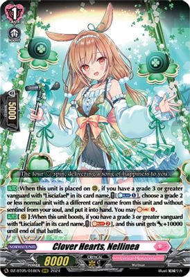 Clover Hearts, Nellinea