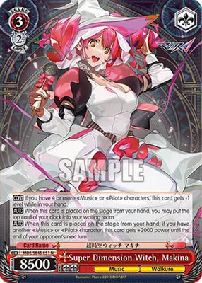 Super Dimension Witch, Makina