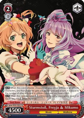 Sturmstoss, Freyja & Mikumo (PR)