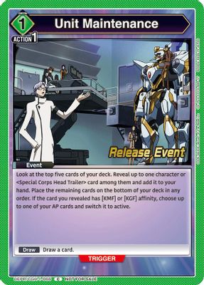 Unit Maintenance