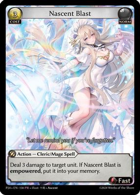 Nascent Blast