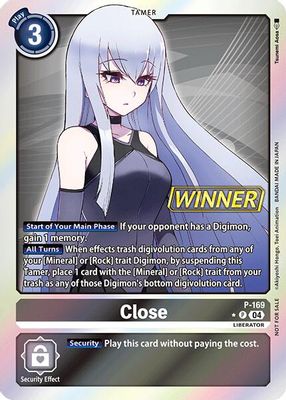 Close (Store Tournament 2025 Vol.1 Winner Pack)