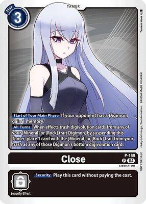 Close (Store Tournament 2025 Vol.1 Participation Pack)