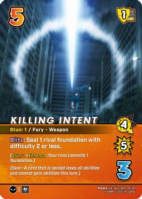 Killing Intent (Alternate Art)