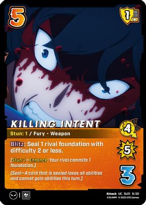 Killing Intent
