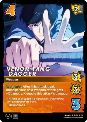 Venom Fang Dagger
