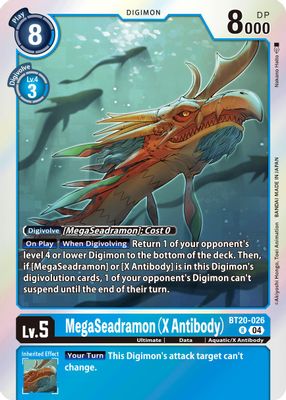MegaSeadramon (X Antibody)