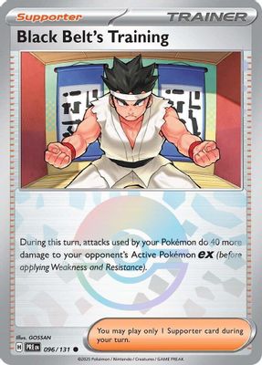 Black Belt's Training - 096/131 (Poke Ball Pattern)