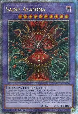 Saint Azamina (Quarter Century Secret Rare)
