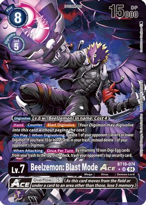 Beelzemon: Blast Mode ACE (Alternate Art)