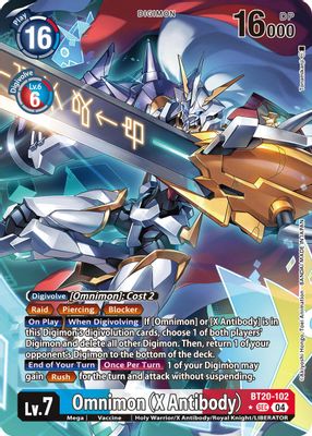 Omnimon (X Antibody) (Alternate Art)