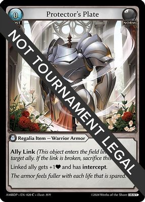 Protector's Plate