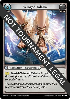 Winged Talaria