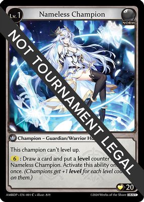 Nameless Champion (Guardian/Warrior)