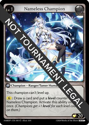 Nameless Champion (Ranger/Tamer)