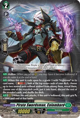 Pirate Swordsman, Colombard (TDR)