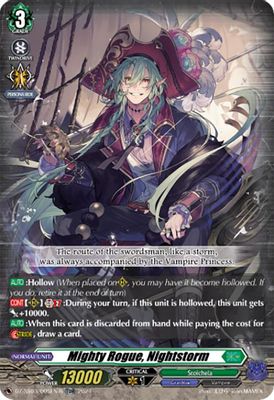 Mighty Rogue, Nightstorm (TDR)