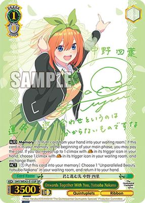 Onwards Together With You, Yotsuba Nakano (SP)