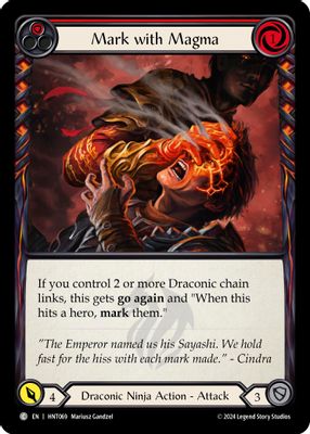 Mark with Magma (Red)