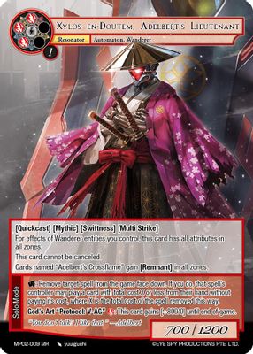 Xylos en-Doutem, Adelbert's Lieutenant