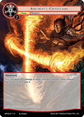 Adelbert's Crossflame