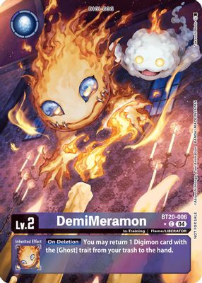 DemiMeramon - BT20-006 (Release Special Booster 2.5: Box Promotion Pack)