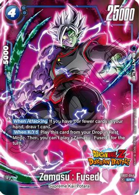Zamasu : Fused - FB02-044 (Dragon Ball Z Dokkan Battle Alternate Art)