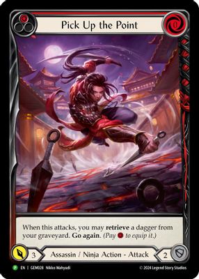 Pick Up the Point (Red)