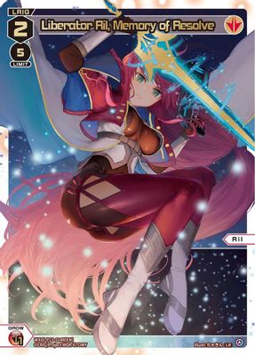 Liberator Ril, Memory of Resolve (LR)