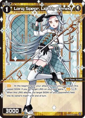 Long Spear, Lightly Armed (Parallel)