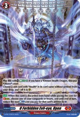 0 Forbidden Evil-eye, Open (Foil)