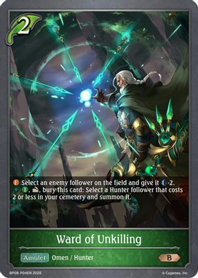 Ward of Unkilling - P04EN (Foil)