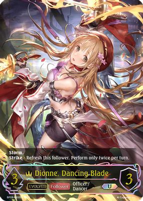 Dionne, Dancing Blade (Evolved) (U)