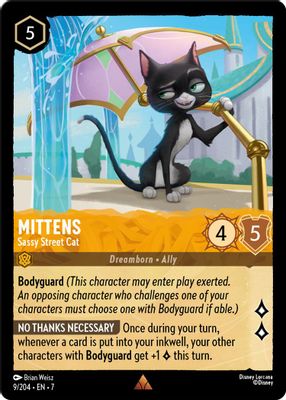 Mittens - Sassy Street Cat