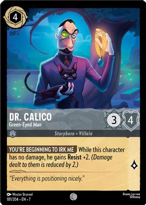 Dr. Calico - Green-Eyed Man