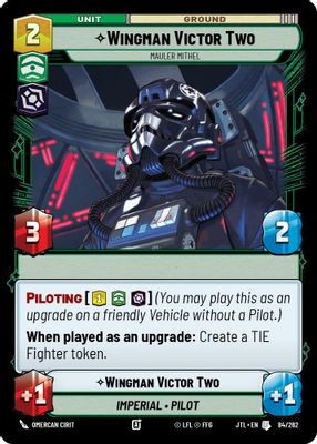 Wingman Victor Two - Mauler Mithel